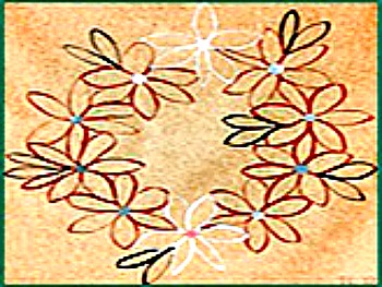 Toilet Paper Roll Wreath